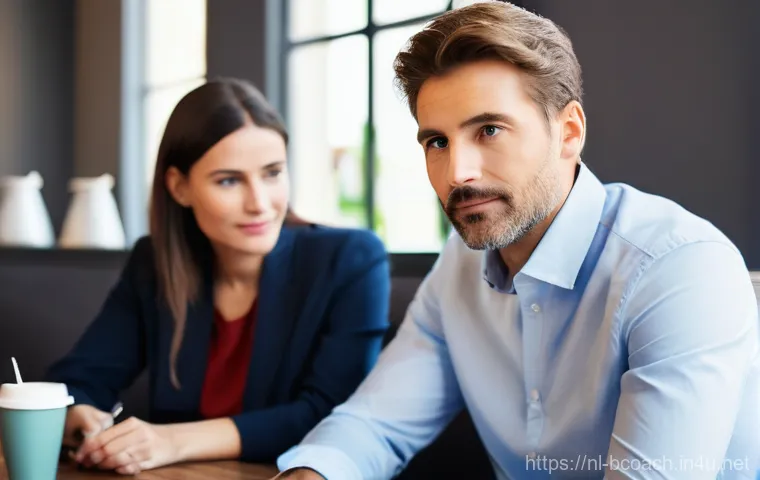 비즈니스 코칭 네트워킹 팁 - **Prompt:** A diverse group of business professionals and coaches networking at a vibrant, modern co...